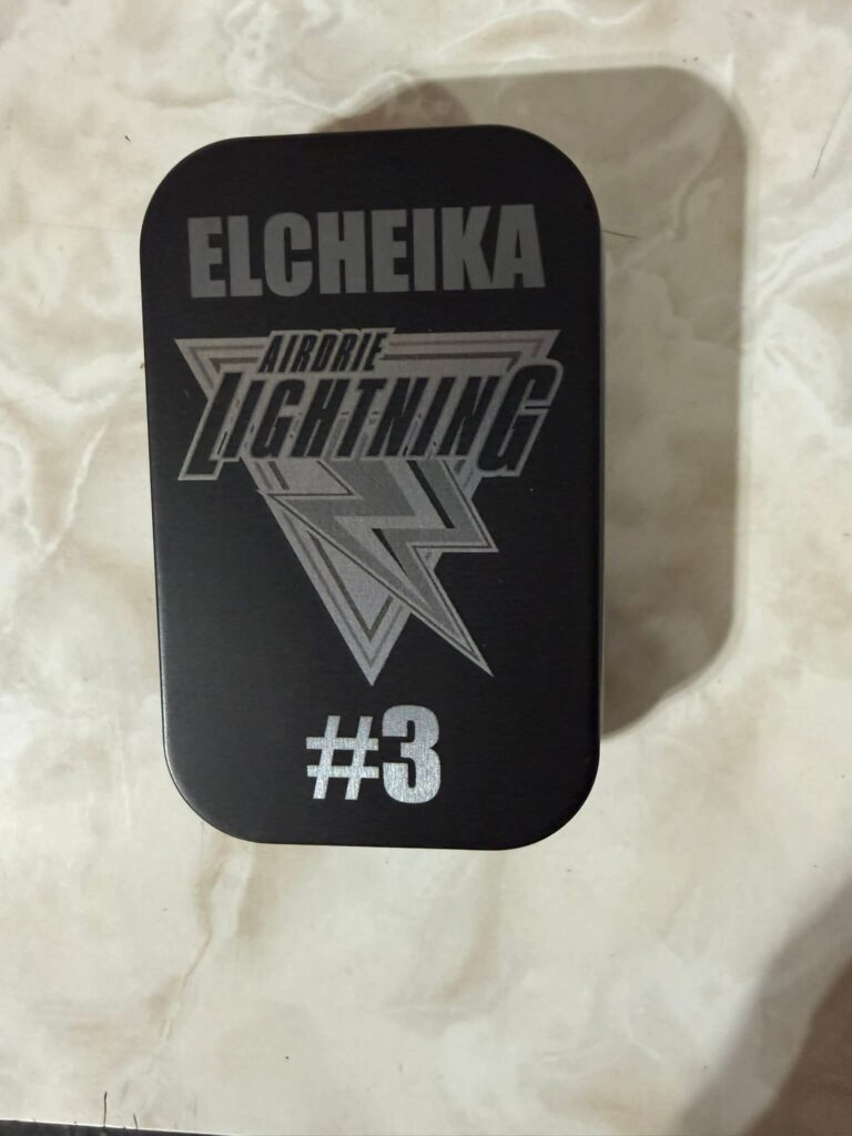 Engraved Wax Tin